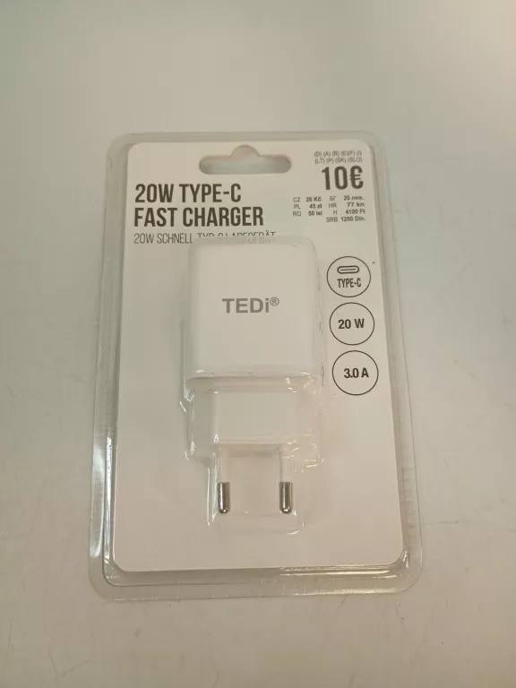 ELTA KOSTKA ŁADUJĄCA SIECIOWA 20W USB C