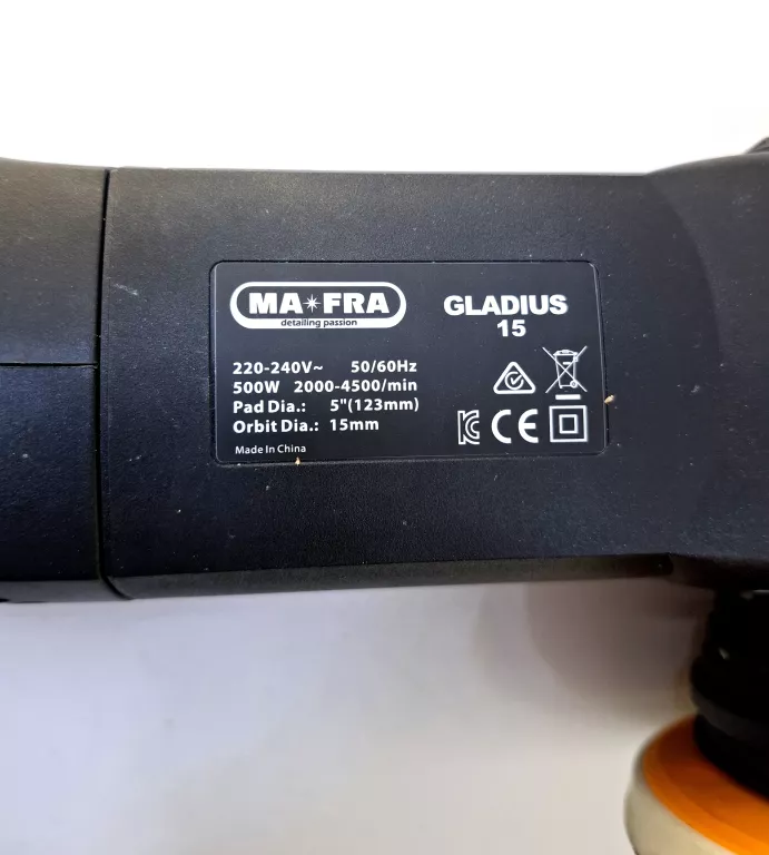 POLERKA DO LAKIERU MA-FRA GLADIUS 15