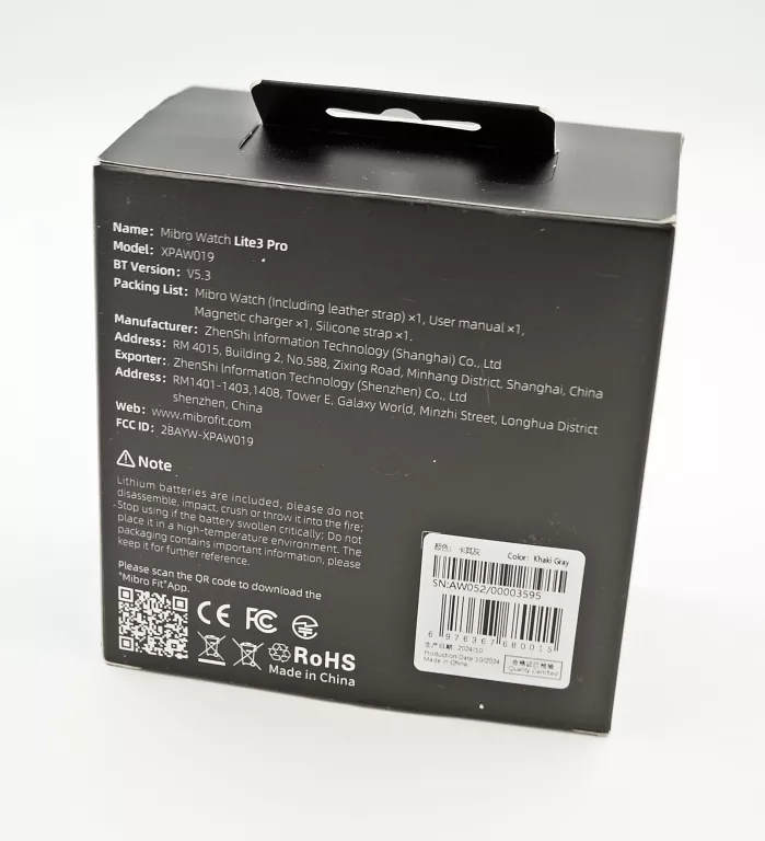 SMARTWATCH MIBRO LITE 3 PRO / B. ŁADNY STAN