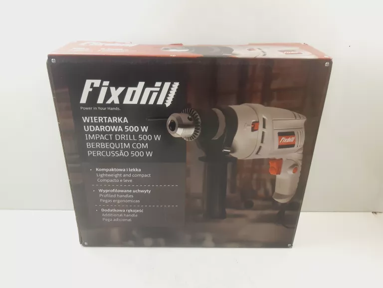 WIERTARKA UDAROWA FIXDRILL 500W