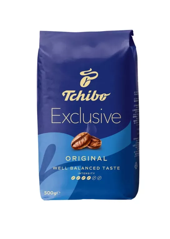 KAWA ZIARNISTA TCHIBO EXLUSIVE ORIGINAL 500G