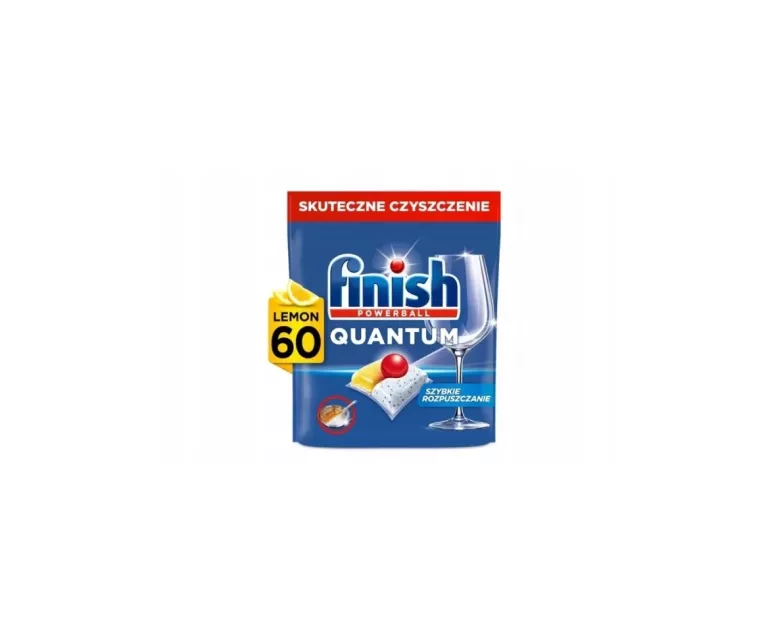 FINISH QUANTUM ALL-IN-1 KAPSUŁKI DO ZMYWARKI CYTRYNA LEMON 60 SZTUK