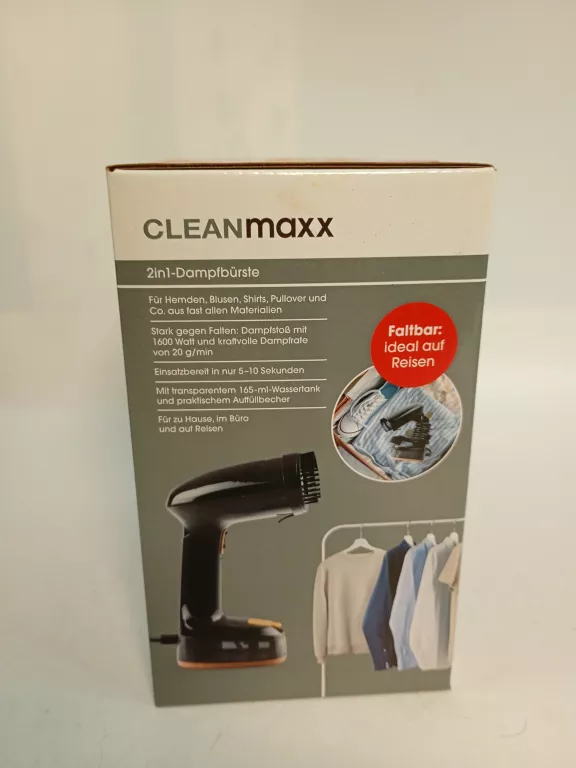 PAROWNICA DO UBRAŃ CLEANMAXX