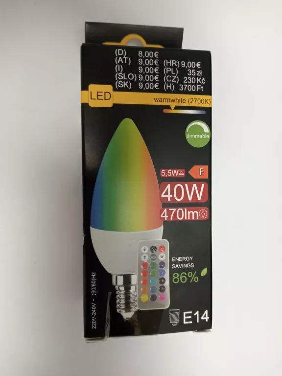 ŻARÓWKA LED 40W 470LM E14 BLULAXA