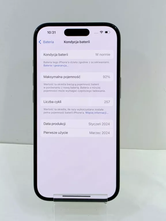 TELEFON IPHONE 15 128GB 92% BAT