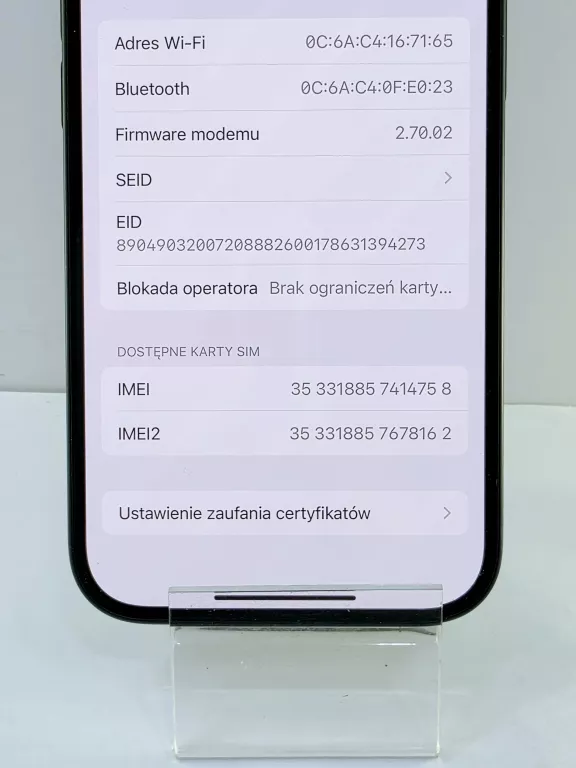 TELEFON IPHONE 15 128GB 92% BAT