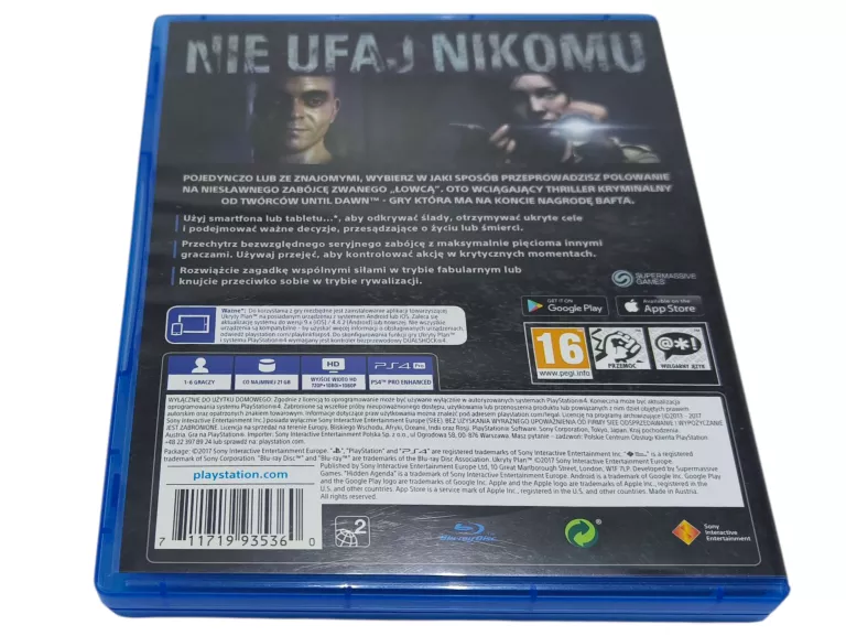 GRA NA PS4 UKRYTY PLAN
