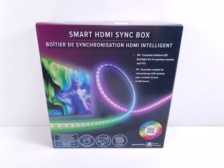 OŚWIETLENIE LED SMART HDMI SYNC BOX LSC SMART CONNECT 2.6M