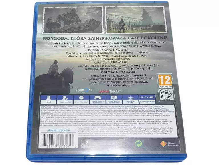 GRA NA PS4 SHADOW OF THE COLOSSUS