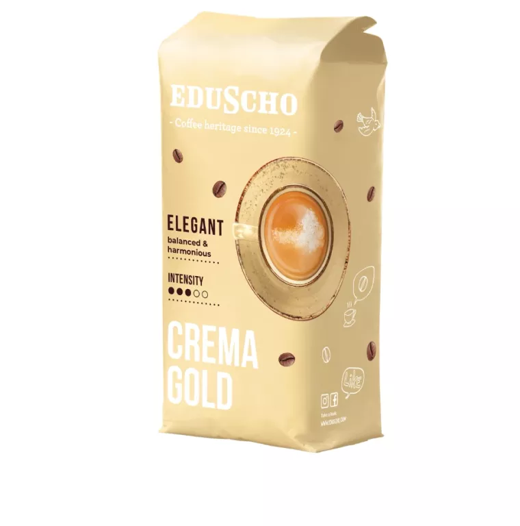 KAWA ZIARNISTA EDUSCHO CREMA GOLD 1 KG