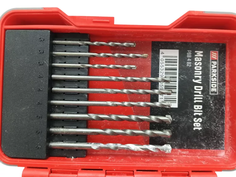 PARKSIDE ZESTAW WIERTEŁ KRĘTYCH DO METALU STALI HSS PBB 4 B2 15SZT