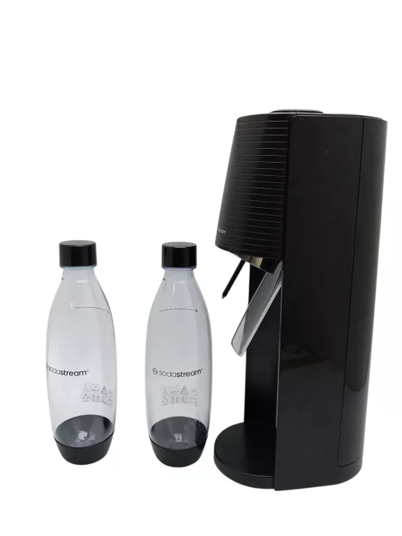 SATURATOR DO WODY GAZOWANEJ SODASTREAM TERRA CZARNY 2 BUTELKI 1L