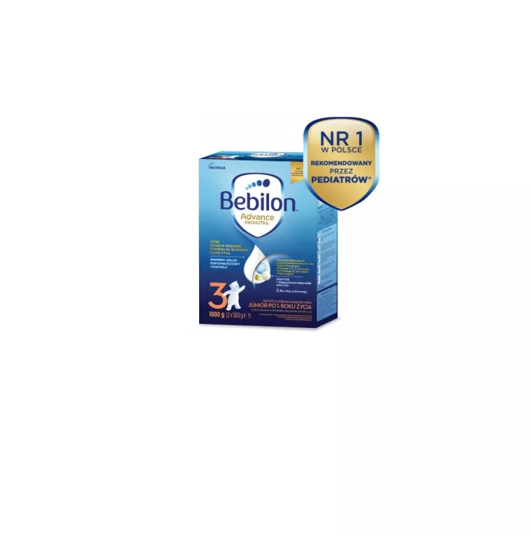 BEBILON 3 PRONUTRA ADVANCE MLEKO MODYFIKOWANE PO 1. ROKU ŻYCIA, 1000 G