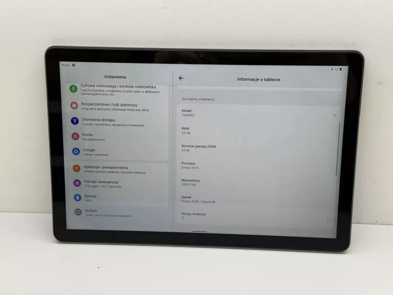 TABLET LENOVO TAB M10 2 GEN.