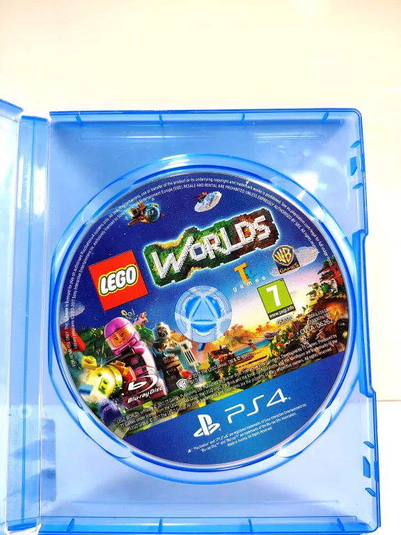 LEGO WORLDS PS4 ZASTĘPCZE PUDEŁKO