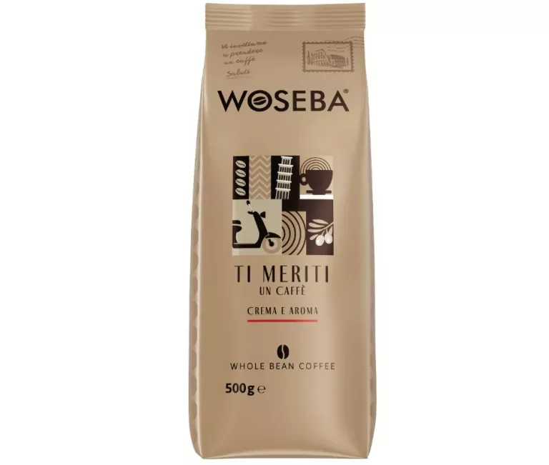 KAWA ZIARNISTA WOSEBA TI MERITI CREMA E AROMA 500G