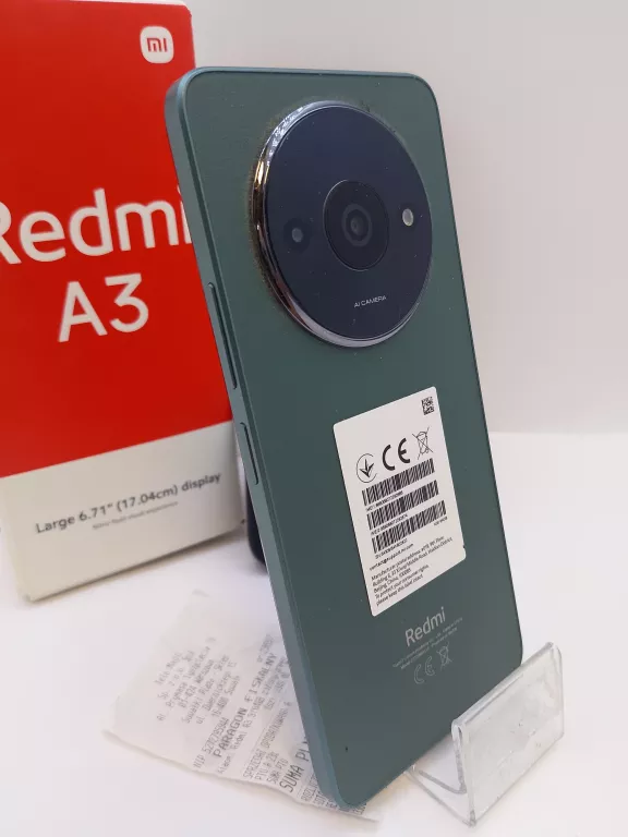 TELEFON  XIAOMI REDMI A3 4/64GB +PUDEŁKO+GWARANCJA