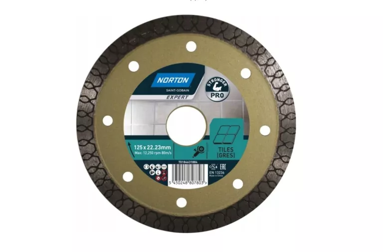 TARCZA DIAMENTOWA NORTON EXPERT PRO 125 X 22.23 MM