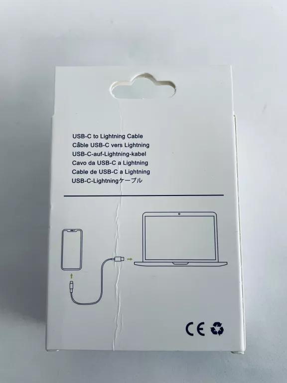 KABEL LIGHTNING - TYPE C 1M