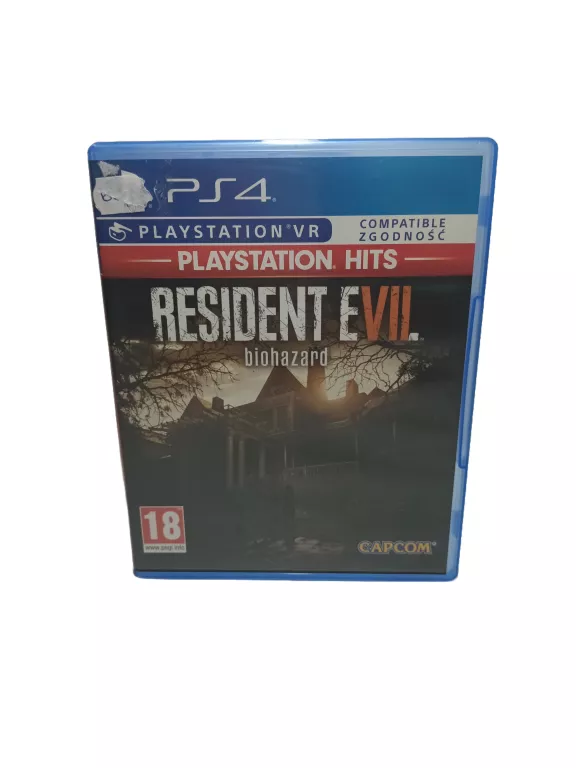 GRA NA PS4 RESIDENT EVIL BIOHAZARD