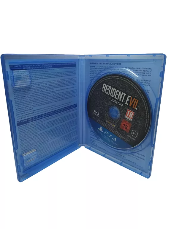GRA NA PS4 RESIDENT EVIL BIOHAZARD