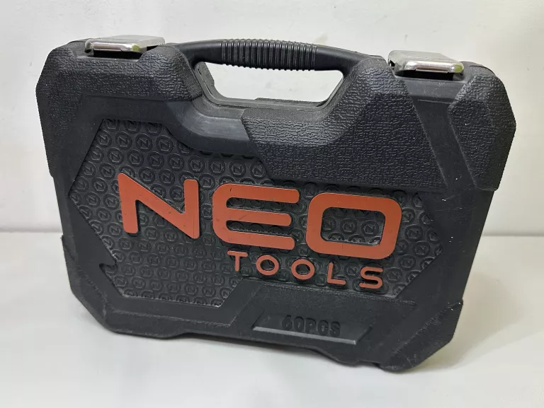ZESTAW NARZĘDZI, 60 ELEMENTÓW, SATYNOWY 10-200 NEO TOOLS