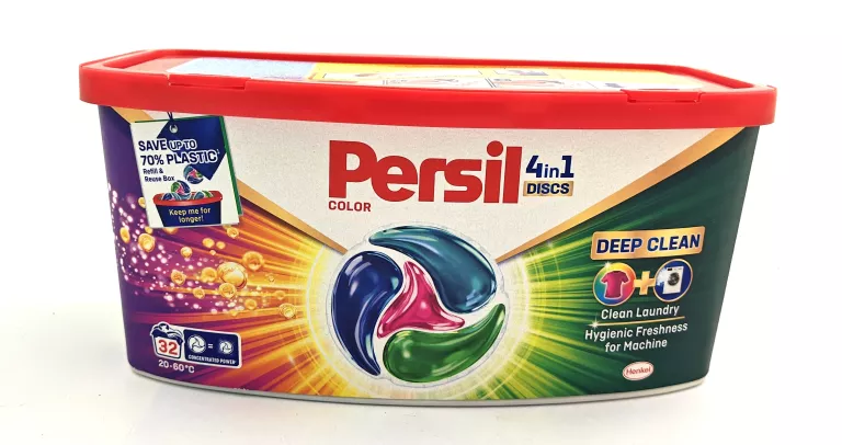 KAPSUŁKI DO KOLOROWYCH TKANIN PERSIL COLOR 4IN1 DEEP CLEAN 32 PRAŃ