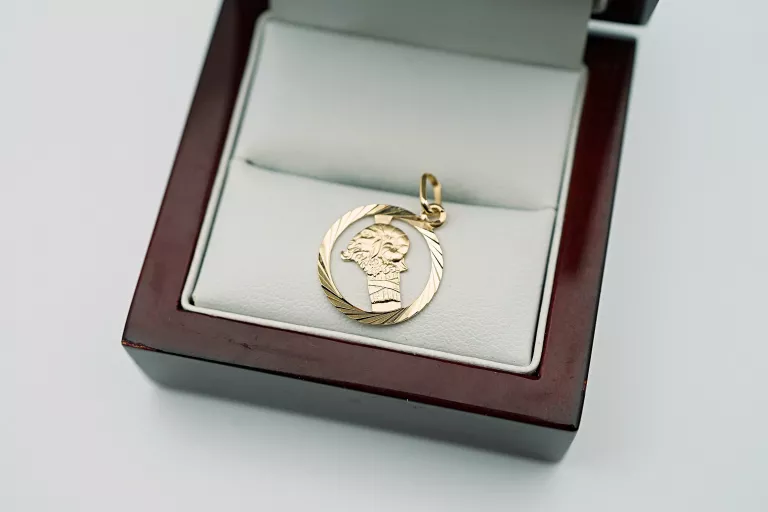 ZŁOTA ZAWIESZKA ZNAK ZODIAKU - BARAN - 333 - 1,05G - WISIOREK