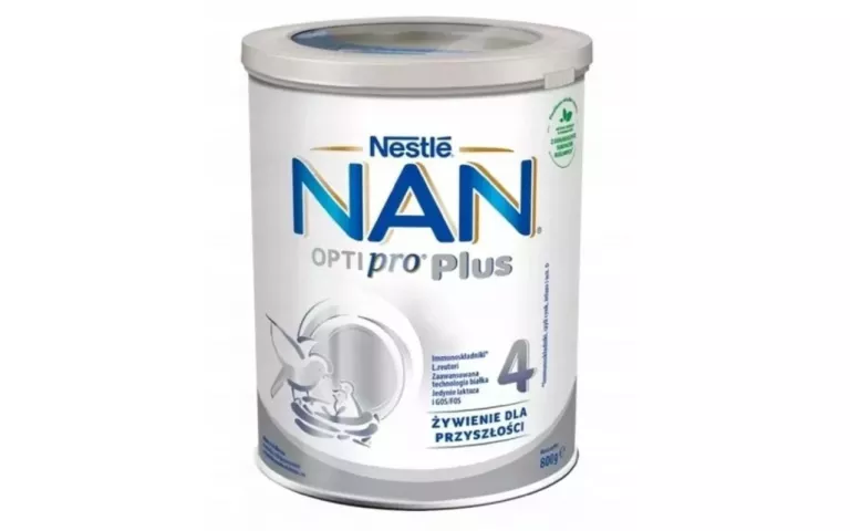 NAN OPTIPRO PLUS 4 - MLEKO MODYFIKOWANE DLA MAŁYCH DZIECI 800 G