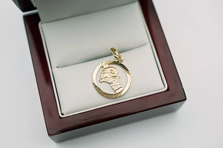 ZŁOTA ZAWIESZKA ZNAK ZODIAKU - BARAN - 333 - 1,05G - WISIOREK