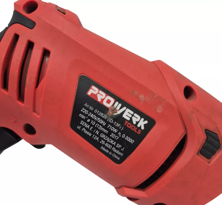 WIERTARKA UDAROWA PROWERK TOOLS 240V/50HZ/710W