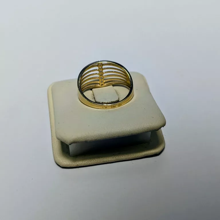 PIEKNY ZŁOTY PIERŚCIONEK 2,02G 585 R16