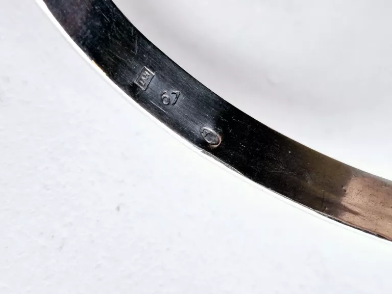 BRANSOLETA KOŁO - KOZIOŁKI 13,98G 925 ŚREDNICA 6,5CM OBWÓD 20,40 CM