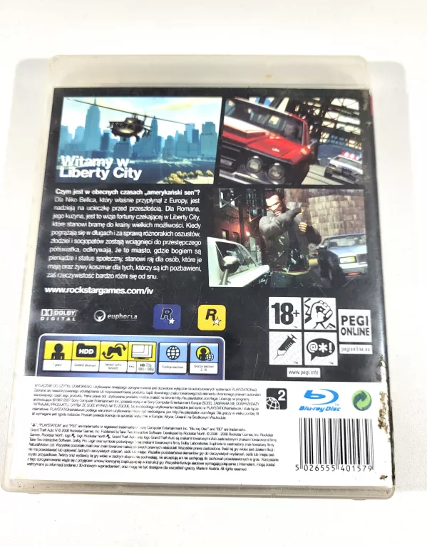 GRA PS3 GTA 4