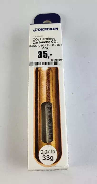 NABÓJ TRIBORD 33G CO2