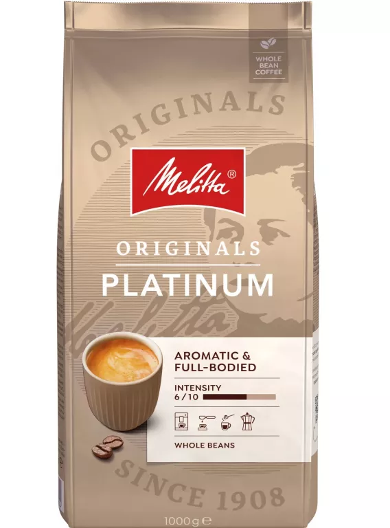 KAWA ZIARNISTA MELITTA ORIGINALS PLATINUM 1KG