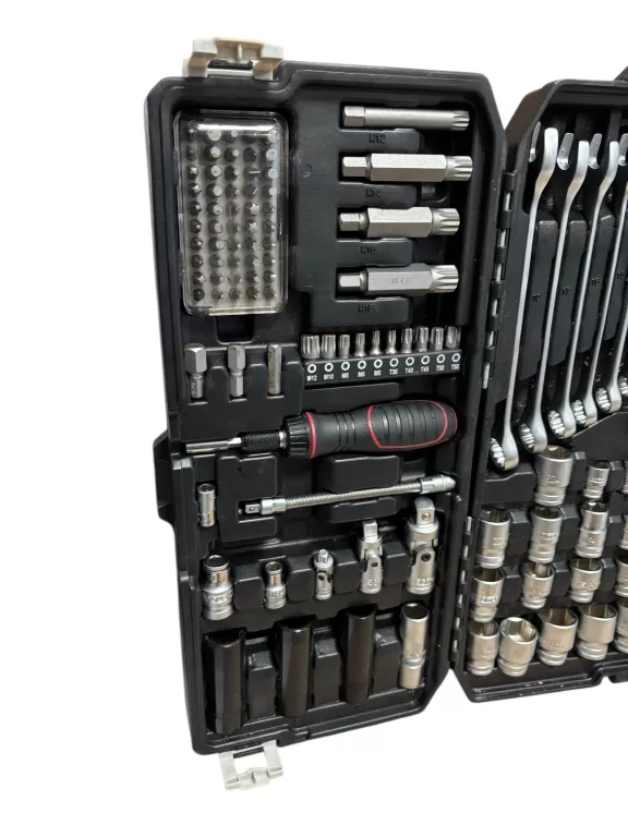 ZESTAW KLUCZY NASADOWYCH 163 ELEMENTY MEEC TOOLS
