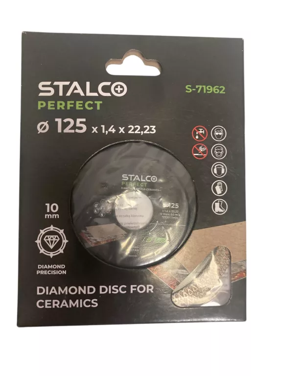 TARCZA DIAMENTOWA CERAMIKI O 125MM STALCO PERFECT