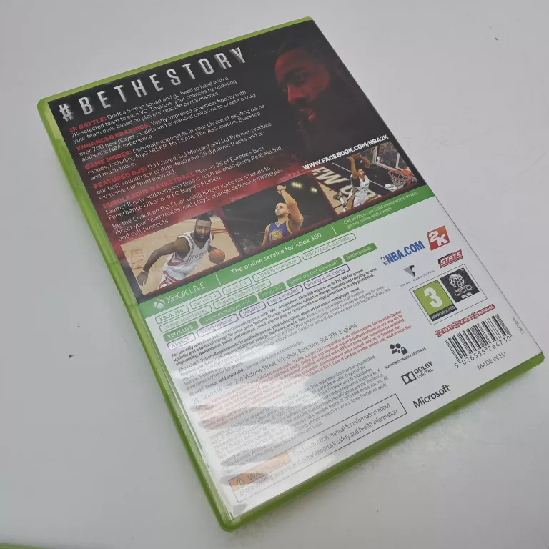 XBOX 360 NBA 2K16