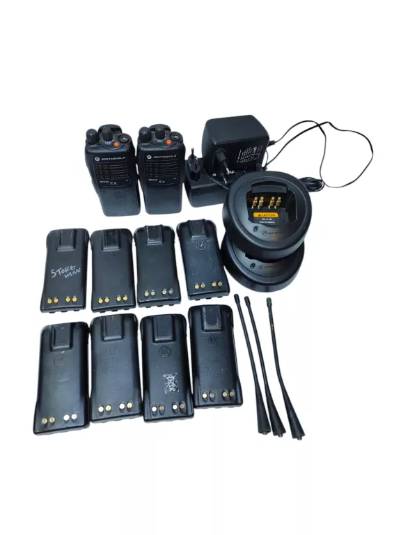 ZESTAW RADIOTELEFON MOTOROLA GP340 + ŁAD + BATERIE