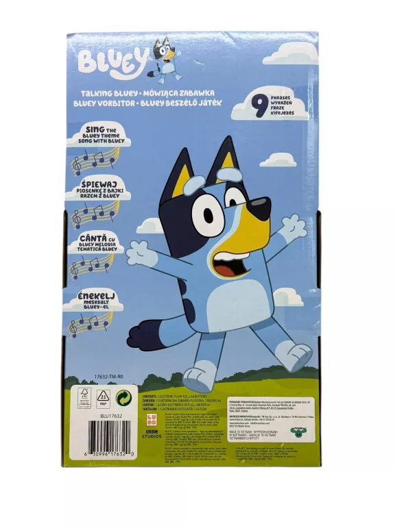 BLUEY TALKING BLUEY