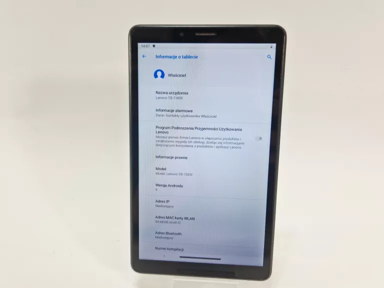 TABLET LENOVO TAB M7 | 7" | 1GB/16GB | TB-7305F | ANDROID 9