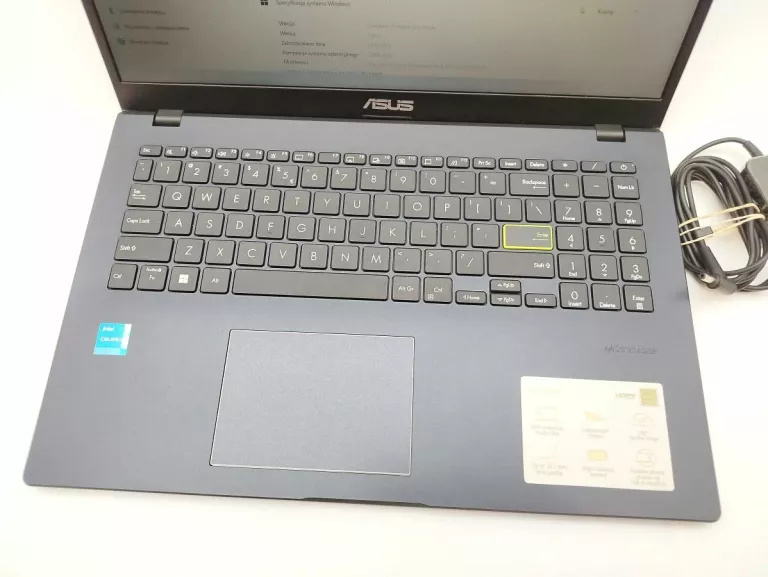LAPTOP ASUS E510 Z ŁADOWARKĄ I TORBĄ