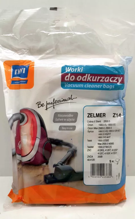 WORKI DO ODKURZACZA ZELMER