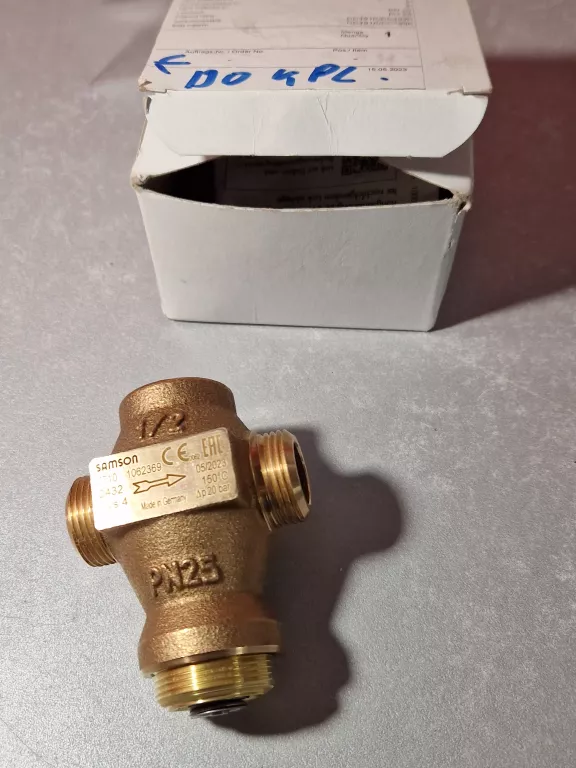 KORPUS ZAWORU REGULACYJNEGO ELEKTRYCZNEGO 3222K 2710 KVS 4