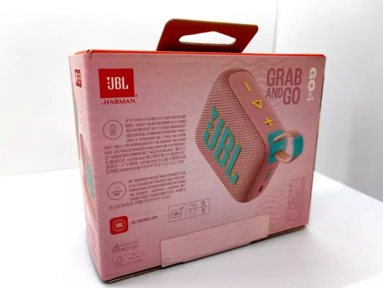 GŁOŚNIK JBL GO 4 RÓŻOWY