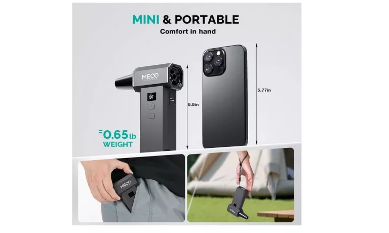 BEZPRZEWODOWA MINI DMUCHAWA MECO