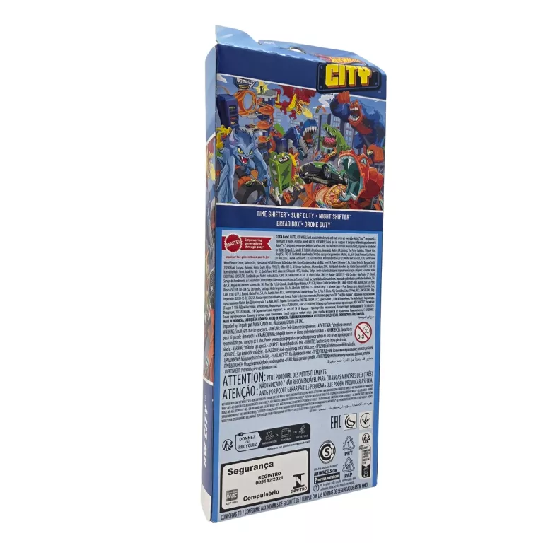 SAMOCHODZIKI HOT WHEELS JBJ75 HW CITY AUTA 5-PAK