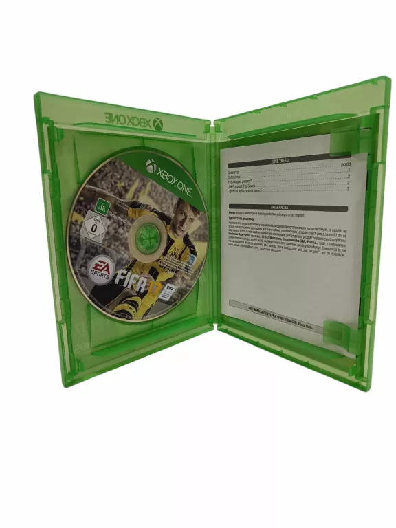 FIFA 17 XBOX ONE POLSKA WERSJA