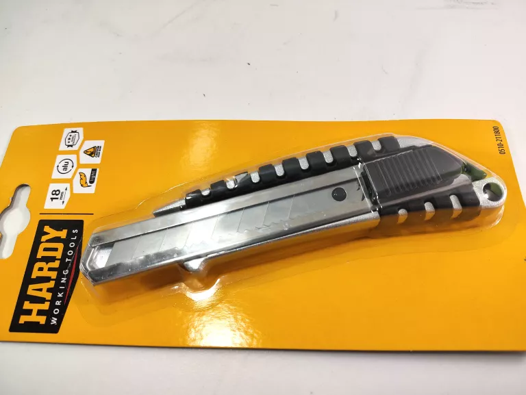 NÓŻ UNIWERSALNY ALUMINIOWY SERIA*21* HARDY 18 MM